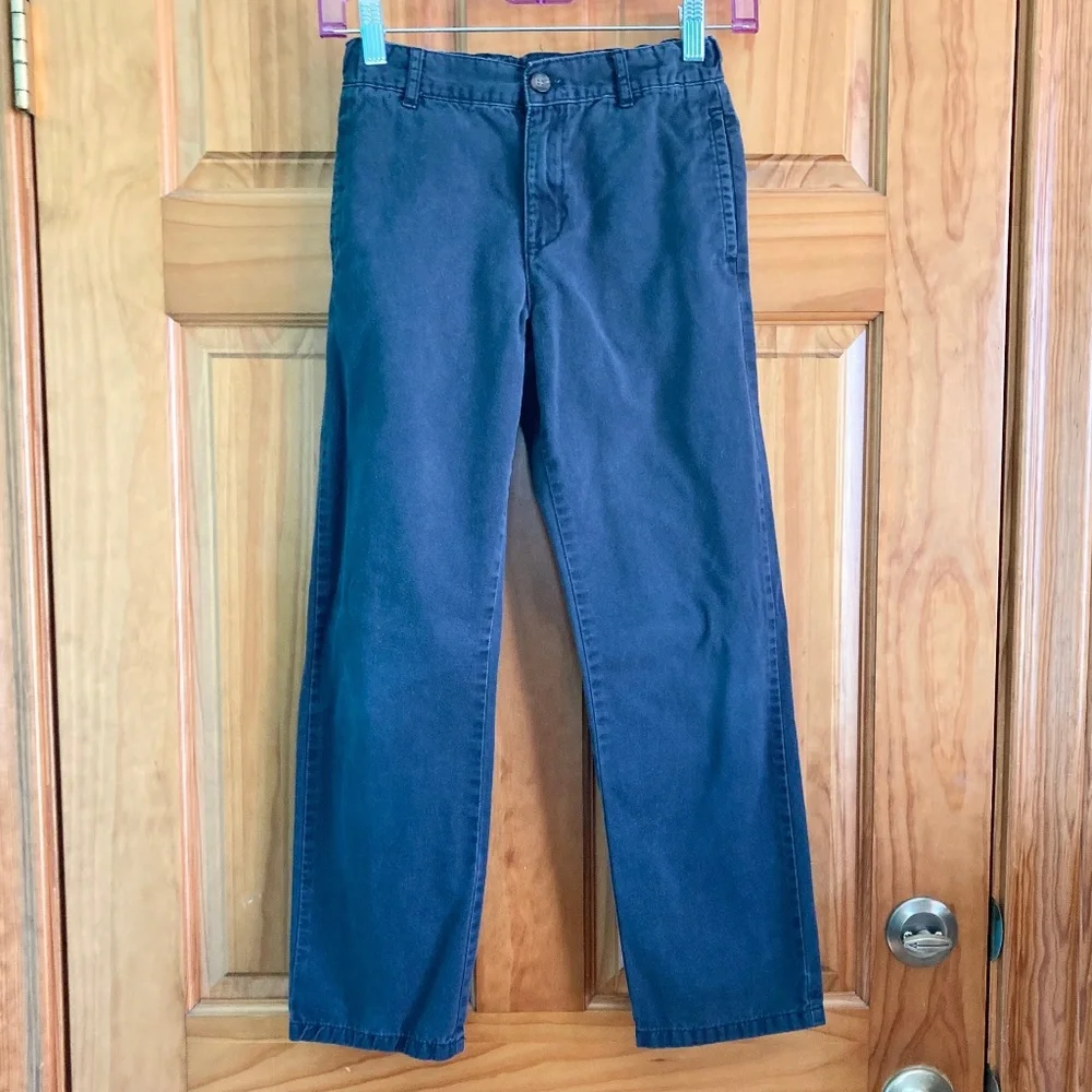Boys size 10 Children’s Place navy blue dress pants with adjustable waist